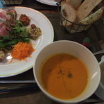 プラウマンズ ランチ ベーカリー - トマトクリームスープ