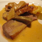 リストランテ レーネア - 鴨胸肉のオーブン焼き、ポルチーニ茸のソース2