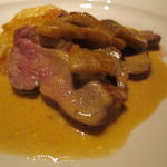 リストランテ レーネア - 鴨胸肉のオーブン焼き、ポルチーニ茸のソース1