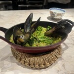 Artisan - 菜の花と筍とムール貝のリゾット