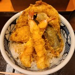 日本橋天ぷら魚新 - ほどよいバランスの天丼です