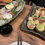 炭火串焼と旬鮮料理の店 やさい巻き串の獅志丸 - 