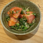 Tachinomi yoshida - トマトの搾菜和え