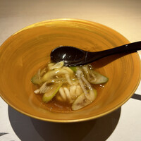 鮨 竹下 - 中に白子が