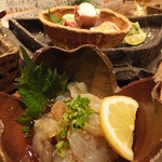 聖護院 - くらげポン酢：400円+香川　真ダコぶつ切り：780円(’13.12月)