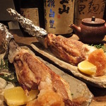 聖護院 - 生本まぐろ：スペアリブ：380円×2(’13.12月)