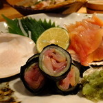 藤家 - 赤貝つまみ：750円(’13.12月)