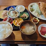 ベイラウンジコーヒー - 大とろいわしのフライ  1430円