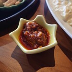 ベイラウンジコーヒー - お店オリジナルの食べるいわしラー油