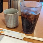 味の民芸 - コーラとお茶(240125)