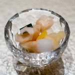 鮨 富かわ - 自家製のガリ