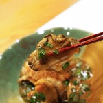 隠れ家鉄板おぶ - のどぐろと鮑