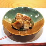 隠れ家鉄板おぶ - のどぐろと鮑