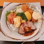 Ebisuya - 日替わり定食　おかず皿