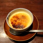 りょうりや 御旅屋 - 和三盆の凍ったプリン