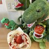 ガレージキッチン・トップ - 店内は恐竜がいっぱい