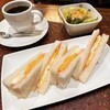 MONCHER - 料理写真:モーニングセット・サンドイッチ（650円）