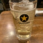 ありがと屋 - ハイボール、まぁまぁ濃い\(//∇//)\