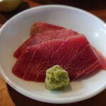 ベイラウンジコーヒー - なんとまぐろ刺まで付きます