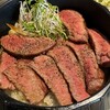 KAGARIBI - 炭焼きステーキ丼定食（2000円）