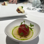 レストランディファランス - トマト、コンソメスープ