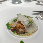 レストランディファランス - 白子ソテー、大根、大根と塩麹のソース