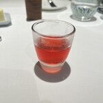 レストランディファランス - 水出ししたフルーツジュース