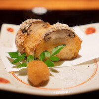 あらまさ 別館 - 海老しんじょうと椎茸