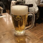 ビヤホールライオン - ビール。大ジョッキ。