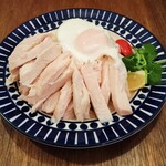 海南鶏飯本舗 - ジャスミンライス200g + むね肉300g + 目玉焼き