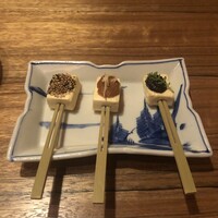 奈美路や コレド日本橋店 - 豆腐田楽 三種