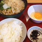 麺家 - おはようございます！
            朝定食320円^ ^
            お気に入りのあさごはんです*\(^o^)/*