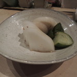 鳥しき - お新香2013.12