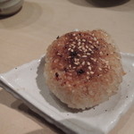 鳥しき - 家内の焼きおにぎり2013.12