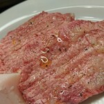 焼肉ホルモン つむぎ - 厚切り牛タン(ハーフサイズ)
