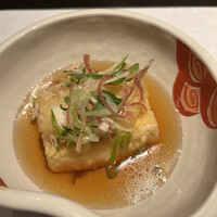 御影蔵 丸ビル - 楓５５００円。揚げ出し豆腐 鰈