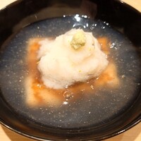 鮨 龍次郎 - 穴子の蕪蒸し