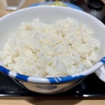 Matsuya - 2024.1.1  ご飯特盛