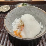 ぬま田 - 卵かけご飯　メレンゲが入り