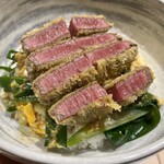 焼肉木村 - シャトーブリアンカツ丼