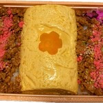 京都離宮 おだしとだしまき - だし巻き鶏そぼろ弁当¥1188