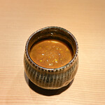 東麻布 天本 - このわた茶碗蒸し