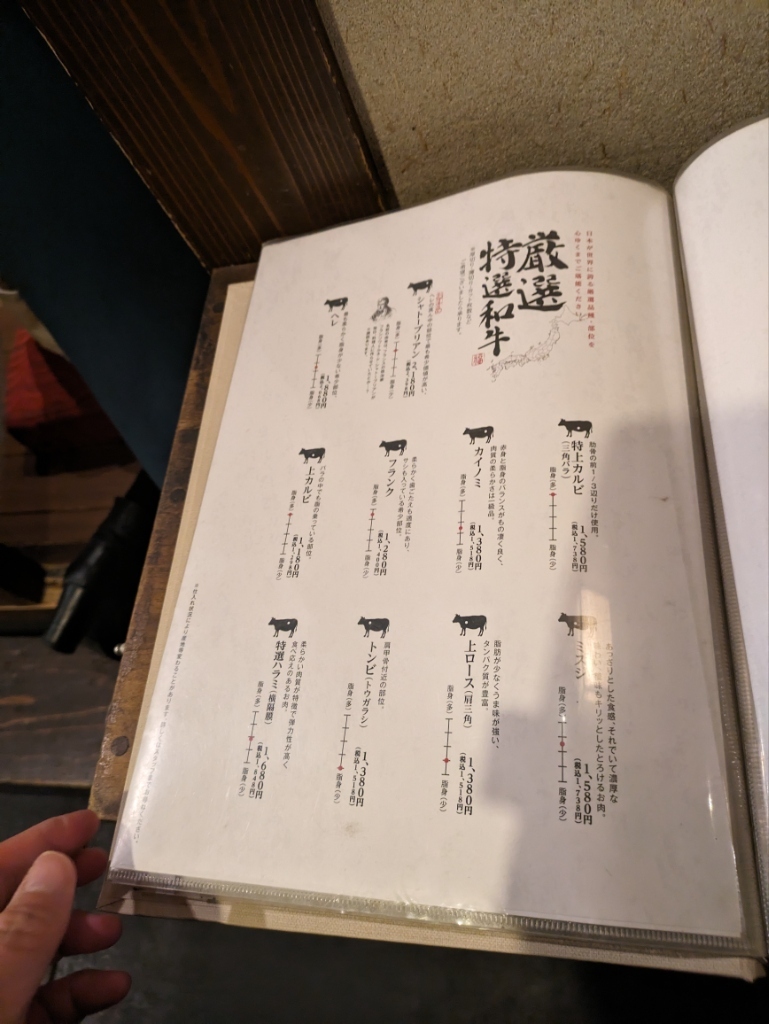 メニュー写真 : 炭火焼肉 笑門来福 （ショウモンライフク） - 枚方市