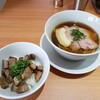 Chuukasoba Kaoru - 鶏中華そば＋チャーシューご飯2024.01.23