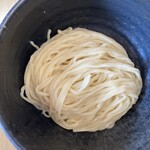 つけそば屋 やまいも - 替え玉¥160 全粒粉細麺は無いと言われこれに