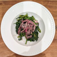 La Stalla - 春菊と蝦夷鹿の自家製ハム