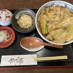 手打 佐藤 - とじそば900円