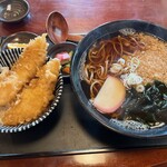 いいむろそば処 - ナマズミニ天丼セット