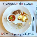 Trattoria.da.Luca - ドルチ・ミスティ(デザート盛り合わせ)(900円税込)