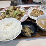 餃子の王将 - 中華セット